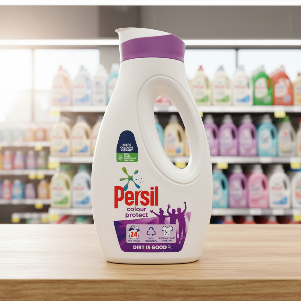 8 x Persil Colour Laundry Washing Liquid Detergent 24 Wash 648 Ml