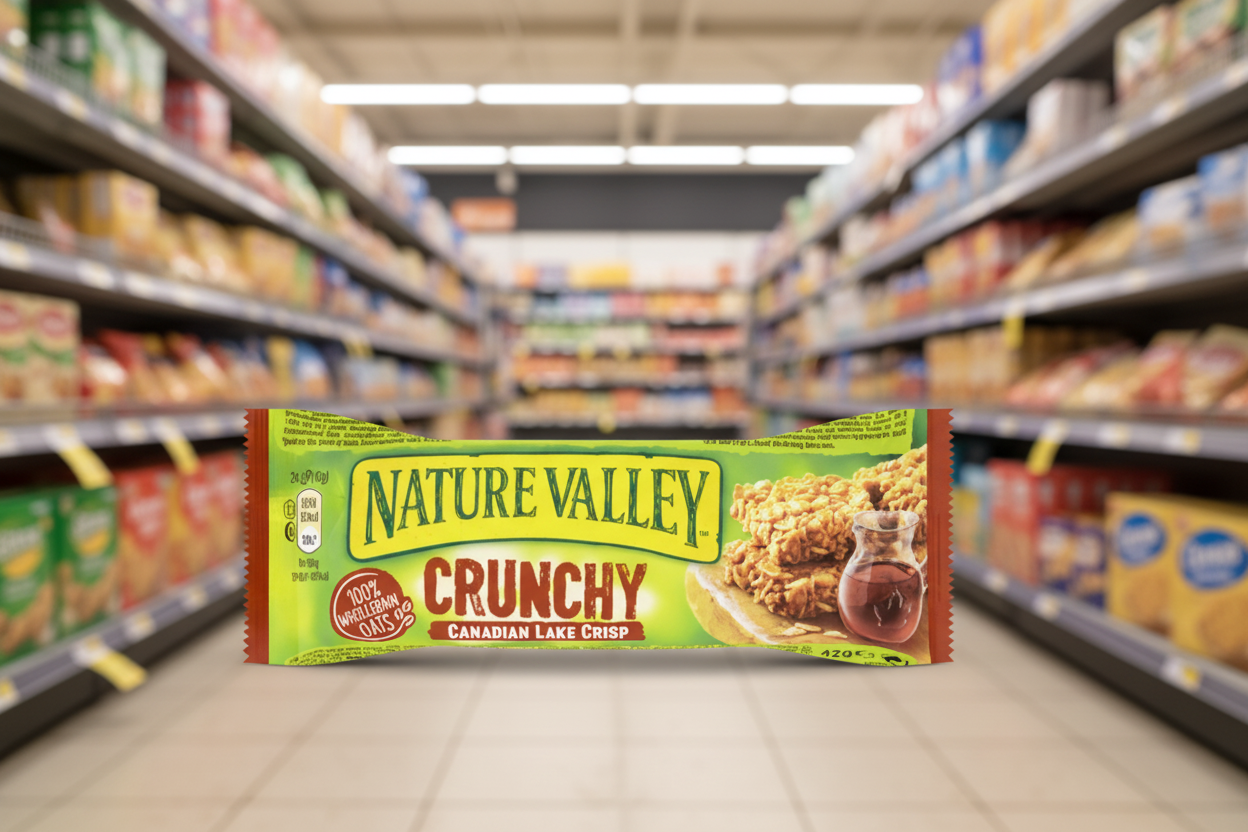 18 x Nature Valley Crunchy Canadian Maple Syrup 42Gm
