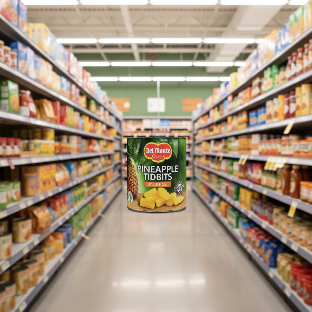 Del Monte Pineapple Pieces 3Kg