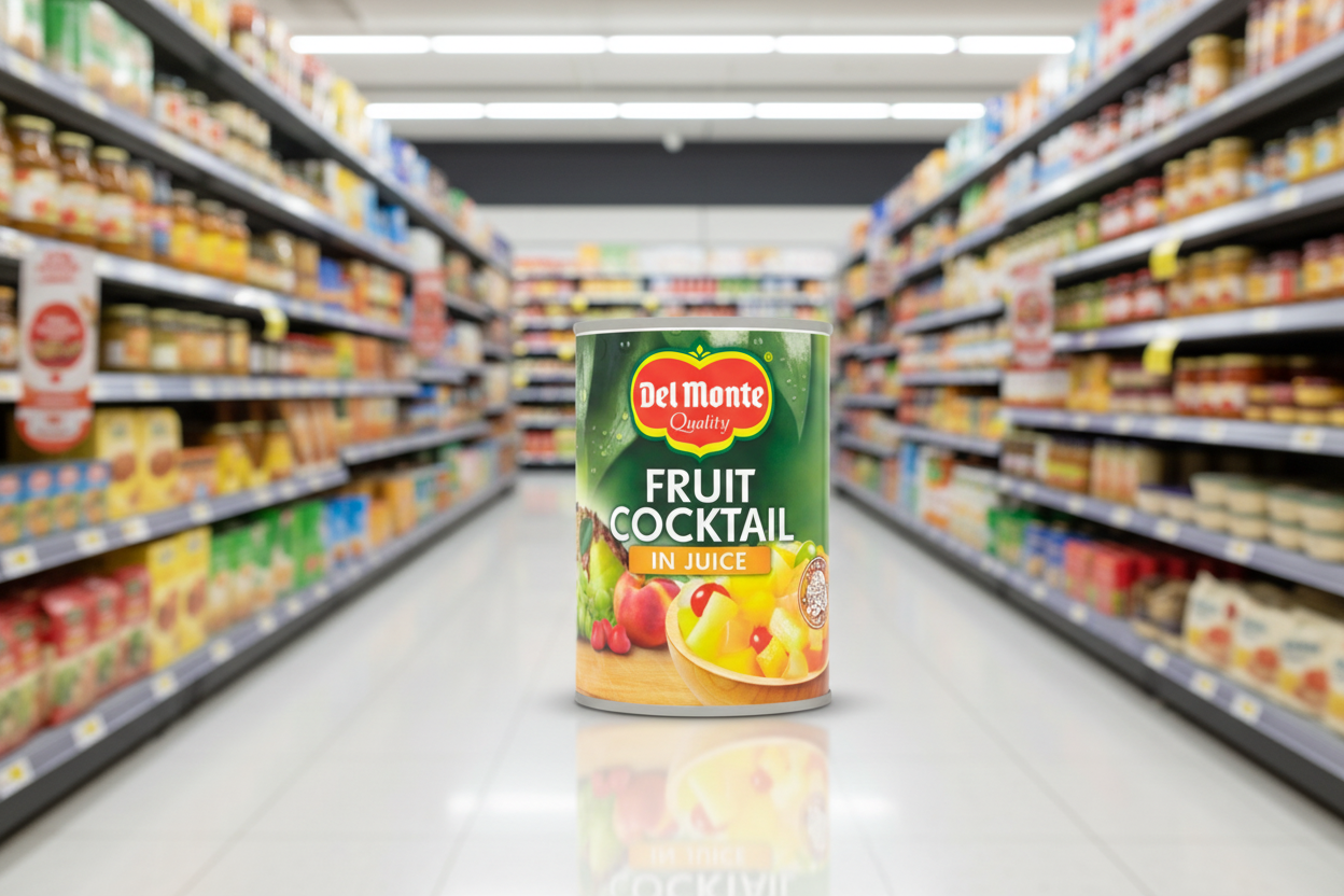 12 x Del Monte Fruit Cocktail In Juice 415Gm