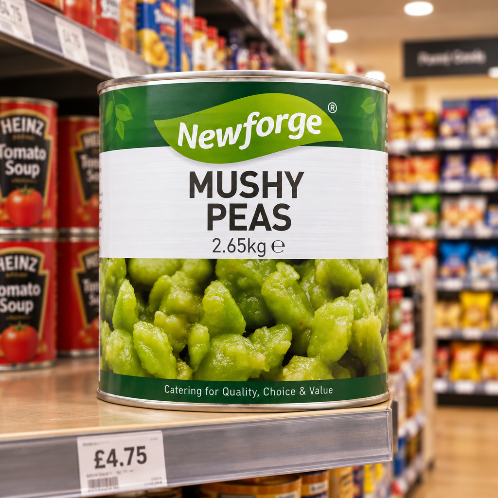 6 x Newforge Mushy Peas 2.65Kg