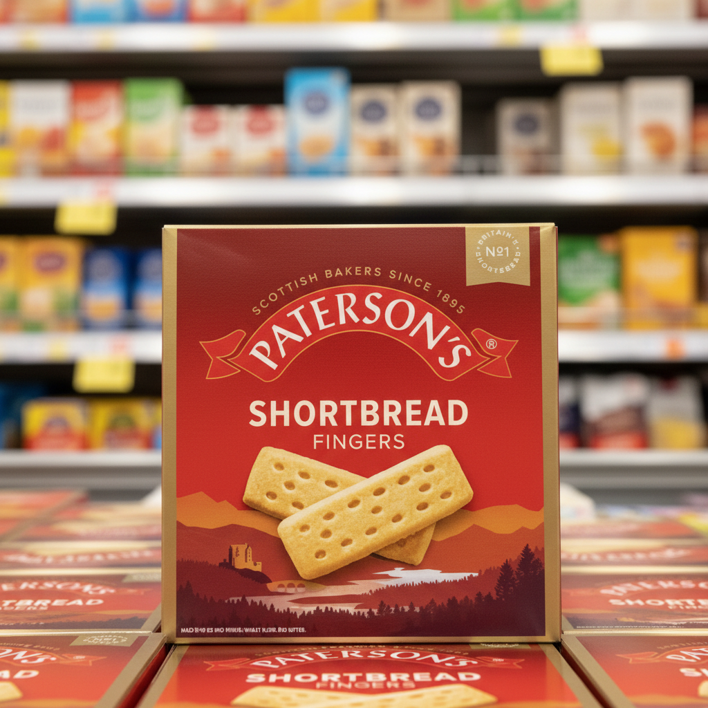 14 x Paterson Shortbread Fingers 300Gm