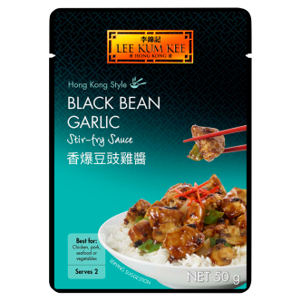 12 x Lkk Black Bean Garlic Stir Fry 50g - 50G