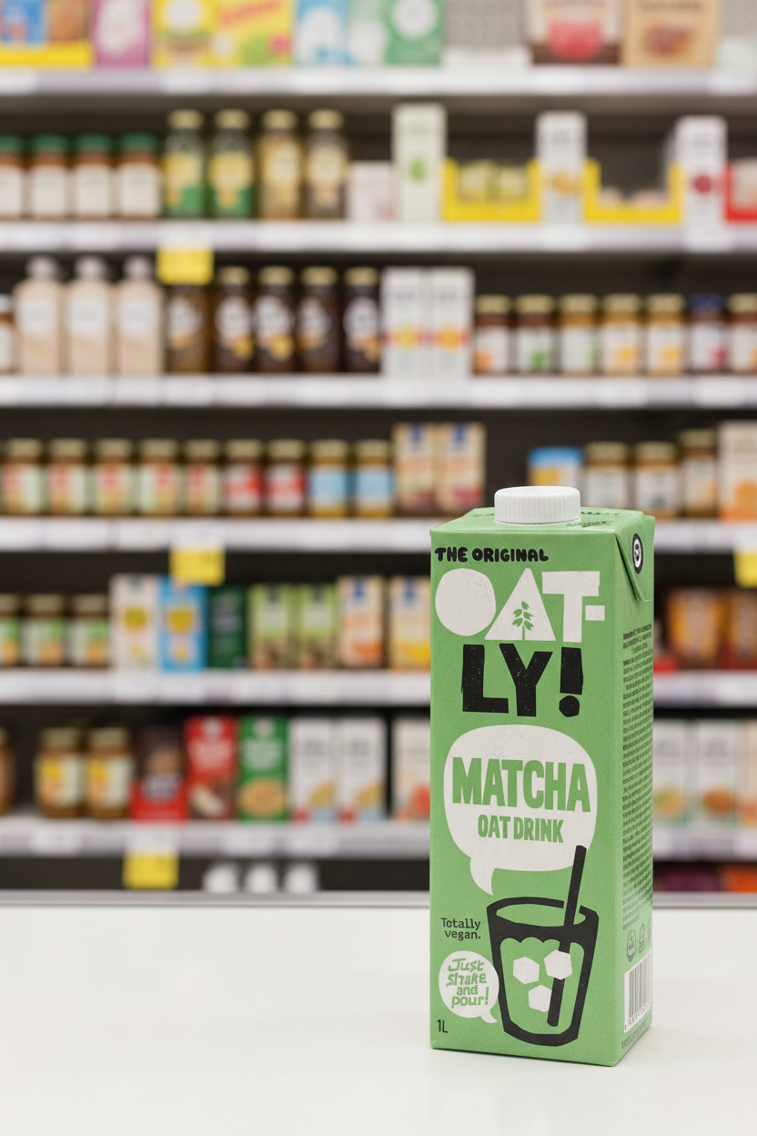 6 X Oatly Oat Drink Matcha - 1Ltr