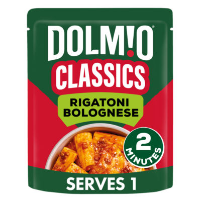 6 X Dolmio Classics Rigatoni Bolognese Ready Meal - 250G