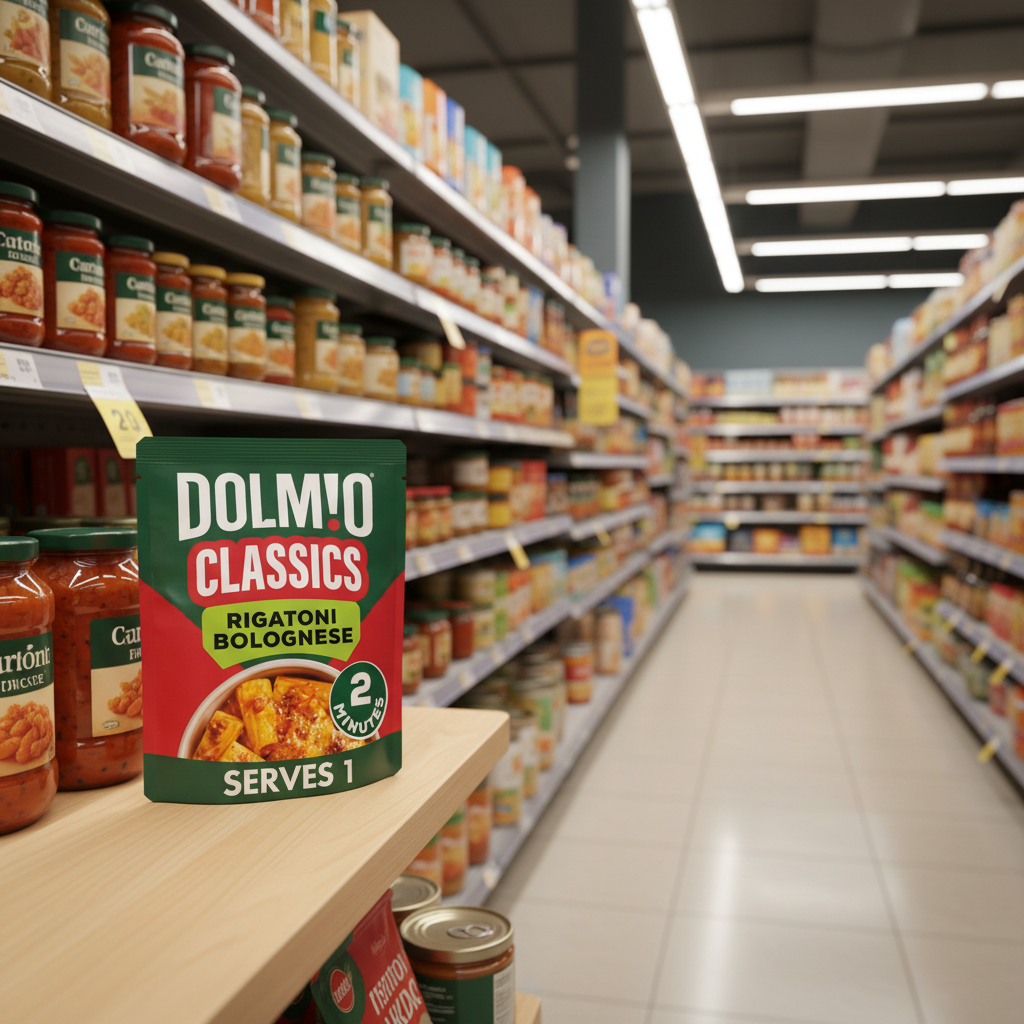 6 X Dolmio Classics Rigatoni Bolognese Ready Meal - 250G