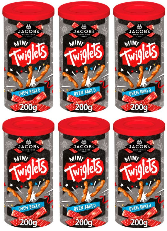 6 X Twiglets Caddy Original - 200Gm