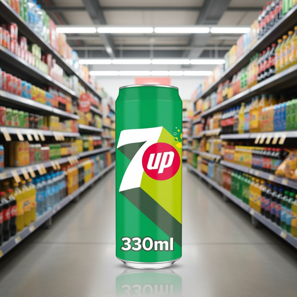 6 x 7Up Can 4 X 330Ml