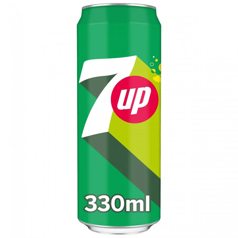 6 x 7Up Can 4 X 330Ml