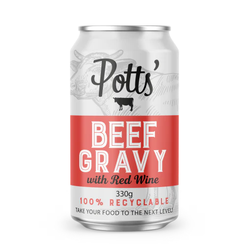 Potts Beef & Red Wine Gravy - 330g