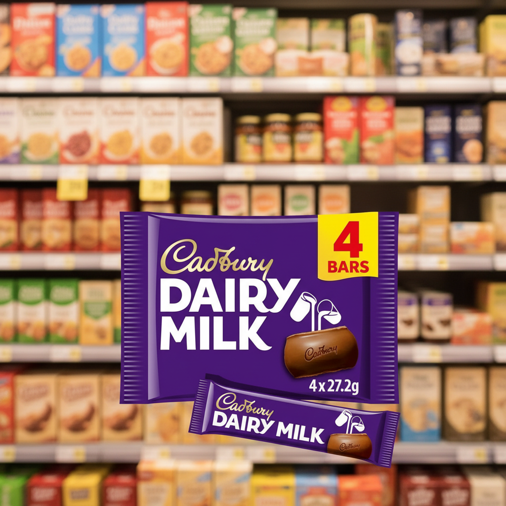 14 x Cadbury Dairy Milk 4pk - 108GM