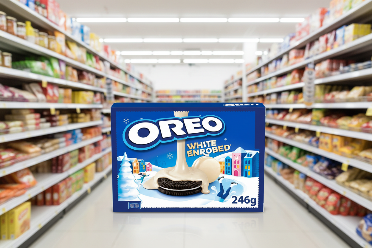 Oreo White Chocolate Snowy Covered 246GM