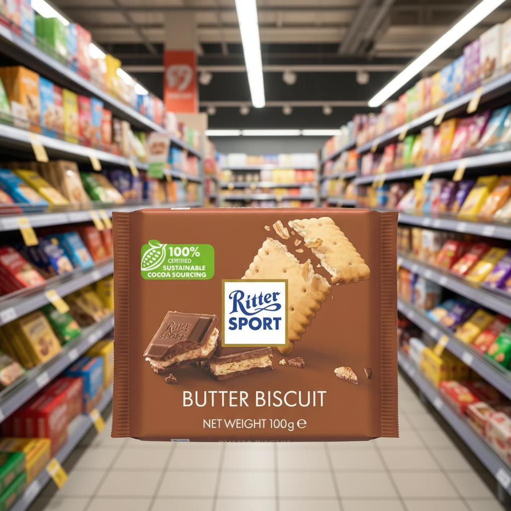 11 x Ritter Sport Butter Biscuit 100G