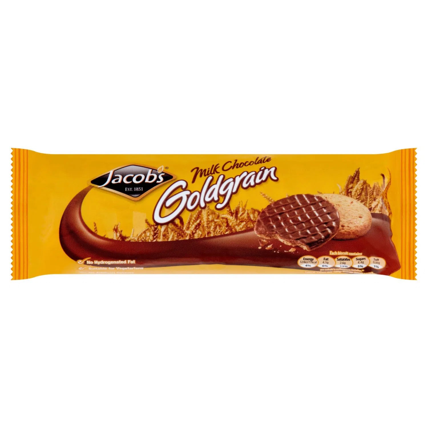 12 x Jacobs Goldgrain Milk Chocolate 240G