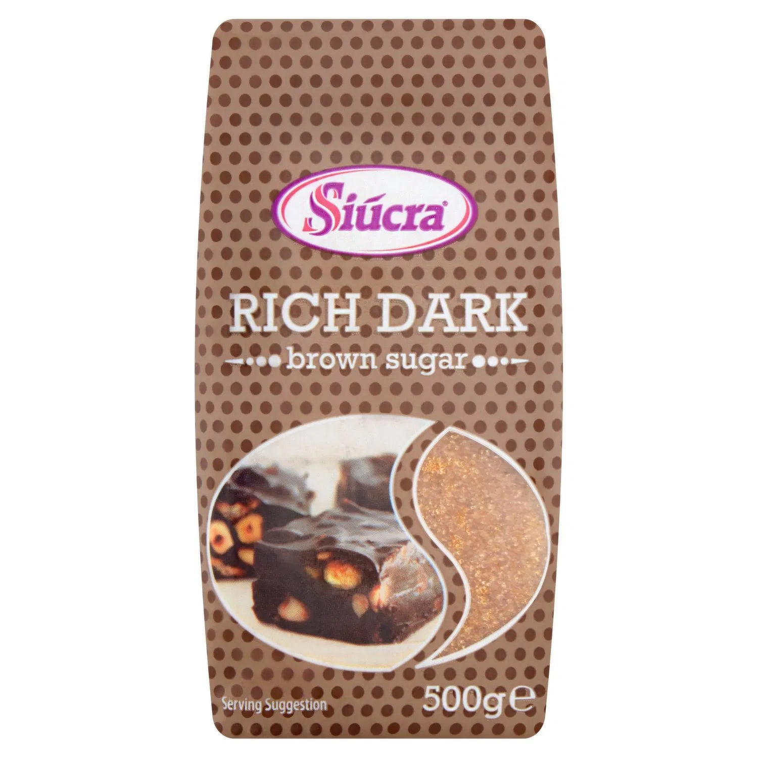 12 x Siúcra Rich Dark Brown Sugar 500G