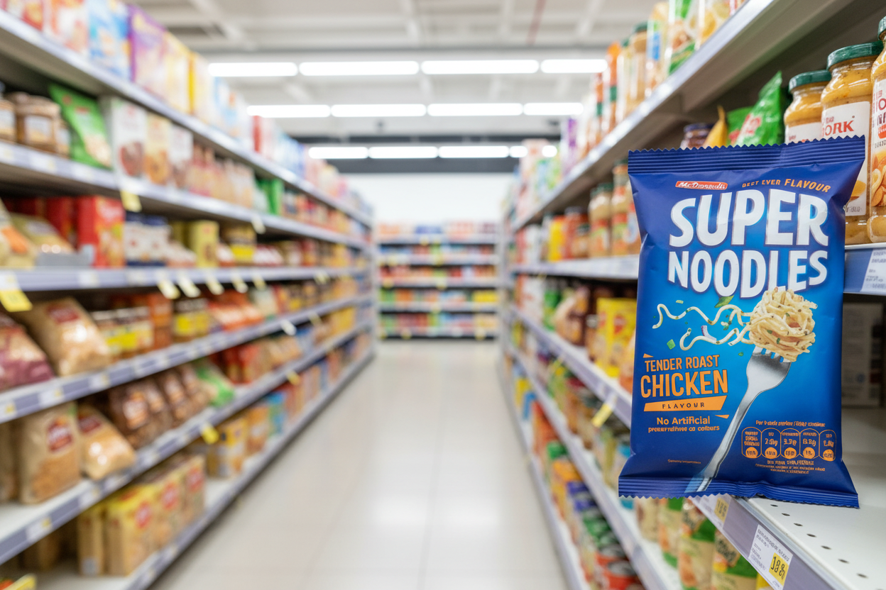 24 x Mcdonnells Super Noodles Tender Roast Chicken Flavour 85G