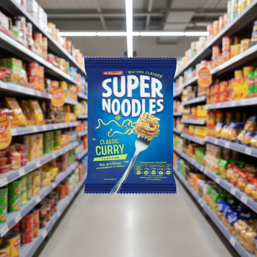 24 x Mcdonnells Super Noodles Classic Curry Flavour 85G