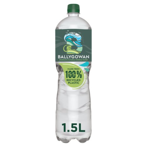 12 x Ballygowan Sparkling Natural Mineral Water 1.5L
