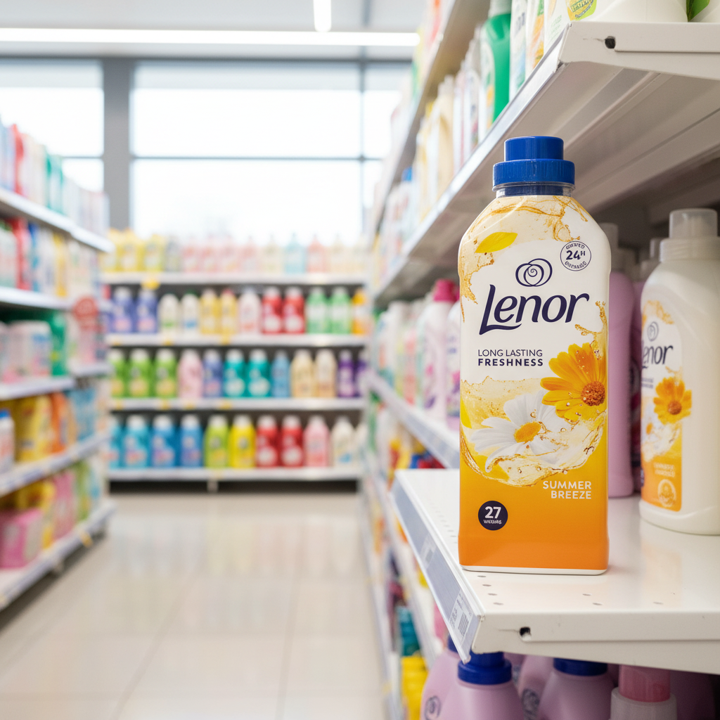 12 x Lenor Fabric Conditioner 27 Washes Summer Breeze 891ml