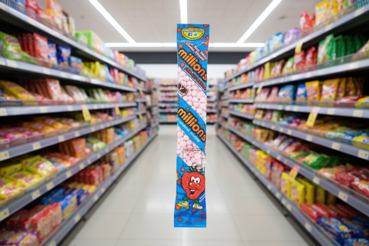 12 x Millions Strawberry 55G