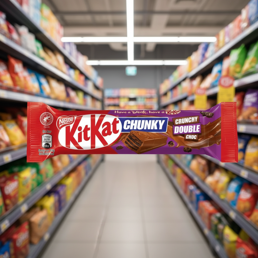 24 x Kitkat Chunky Crunchy Double Choc 42G