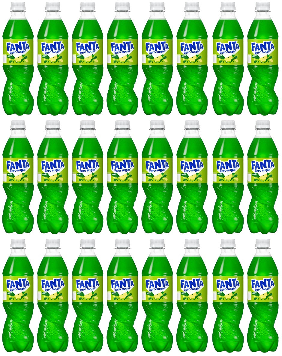 24 x Fanta Apple 500Ml
