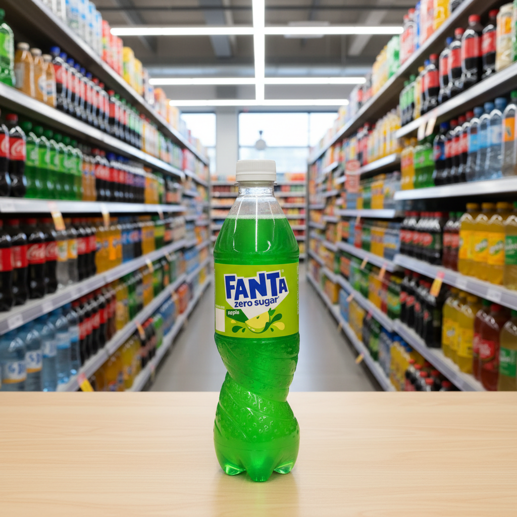 24 x Fanta Apple 500Ml