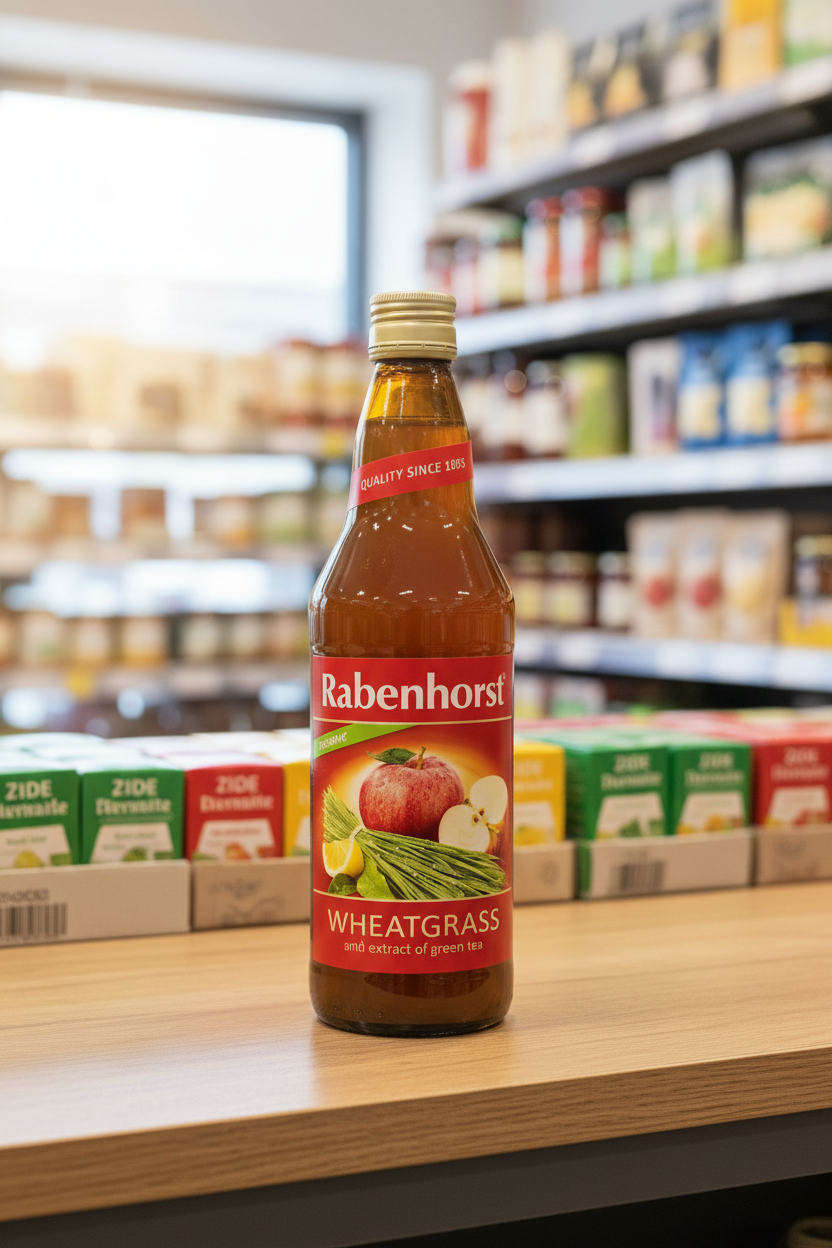 Rabenhorst Organic Wheatgrass Cocktail - 750ml