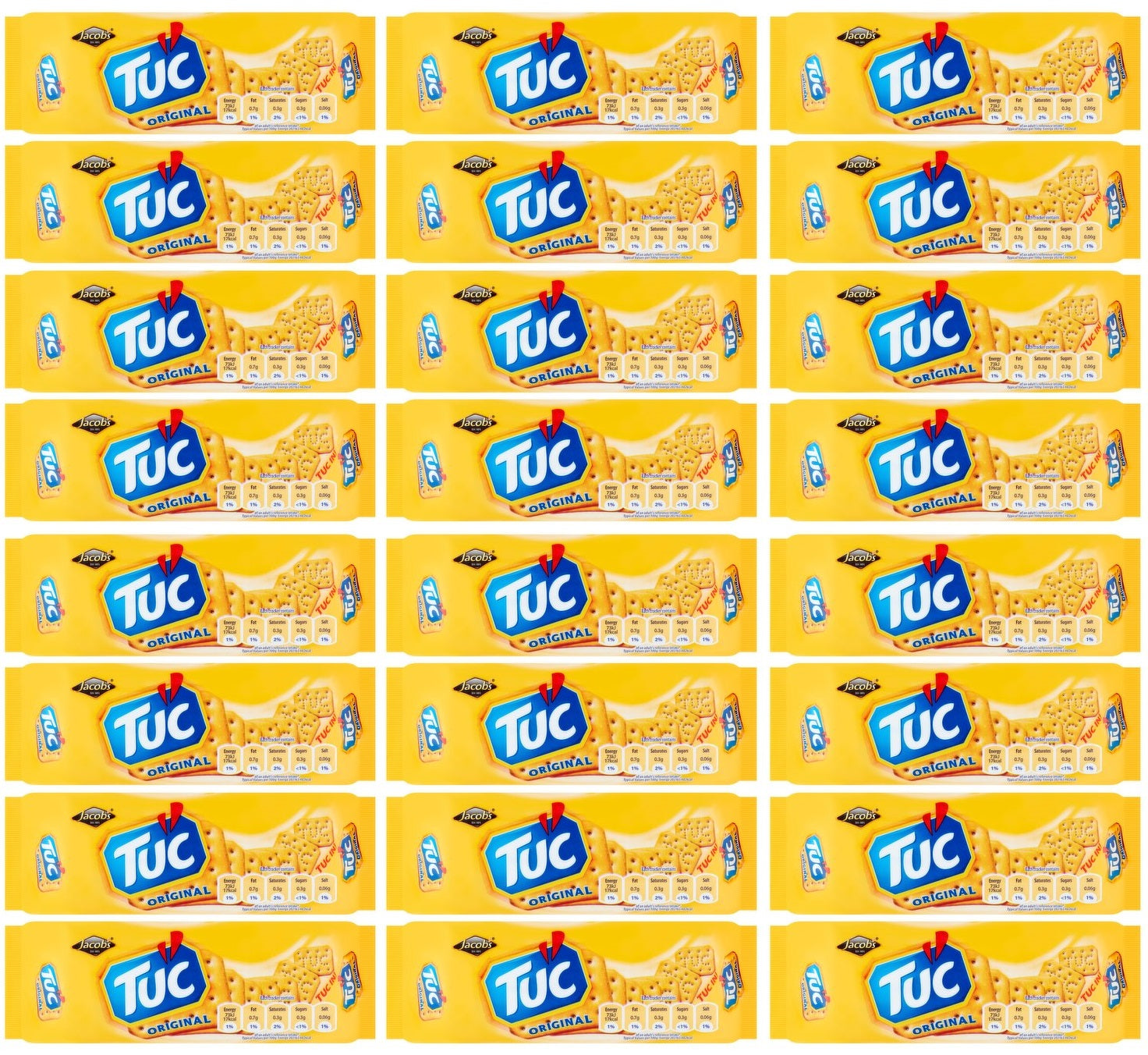 24 x Jacob's Tuc Original 100G