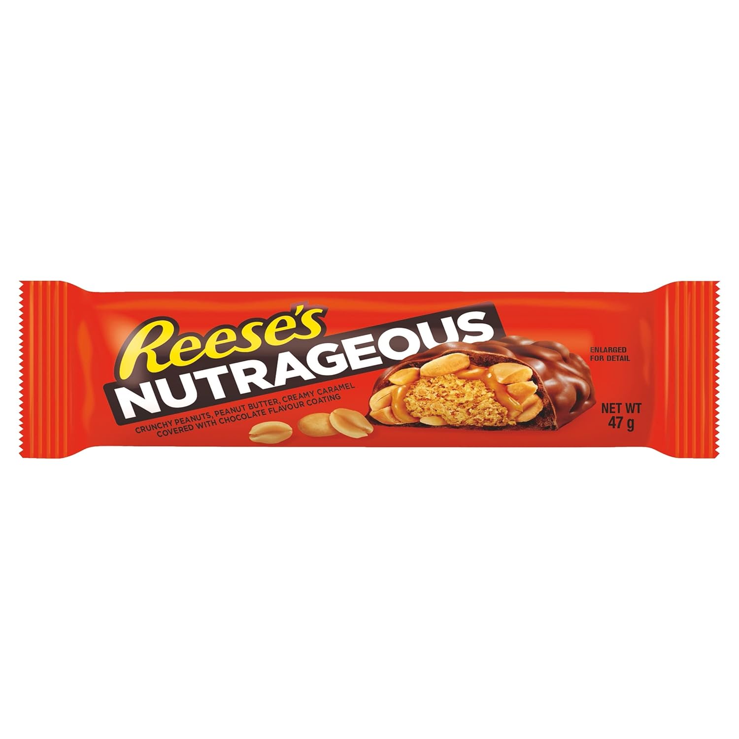 18 x Reeses Nutrageous Bar - 47g