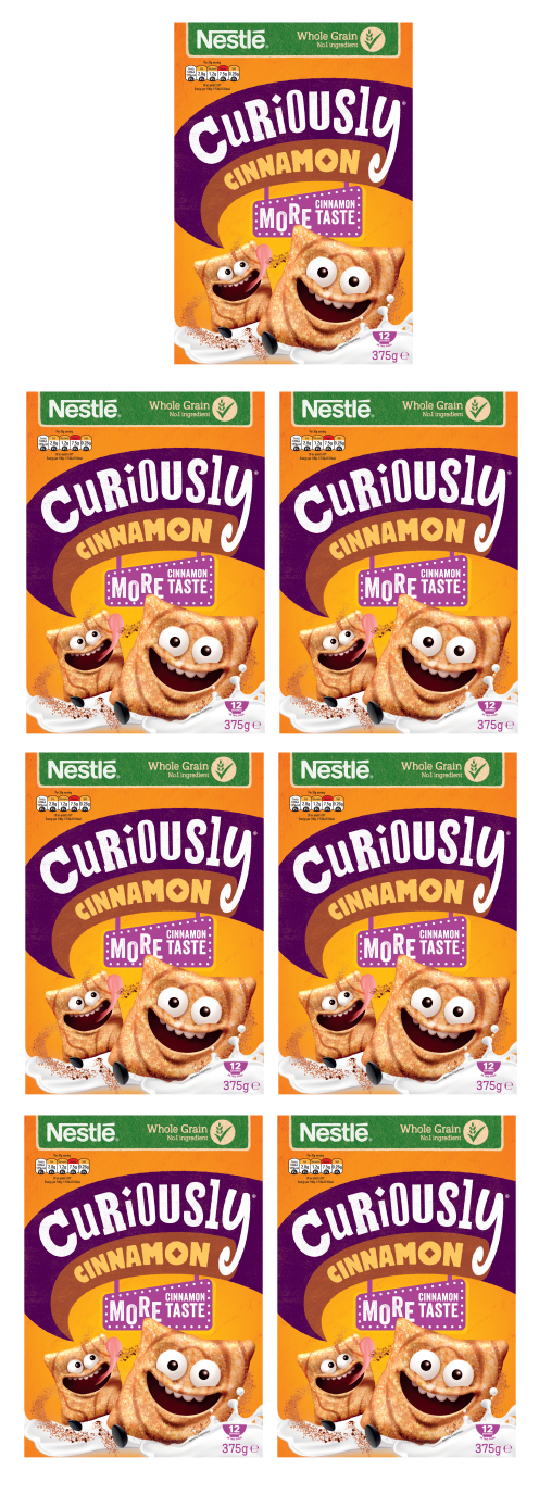 7 x Curiously Cinnamon Grahams 375Gm