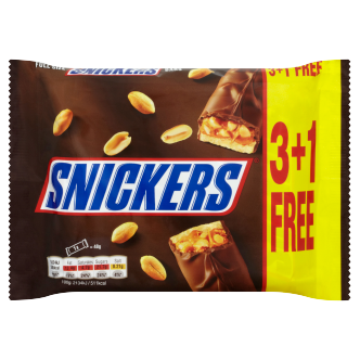 22 x Snickers 4Pk - 167GM