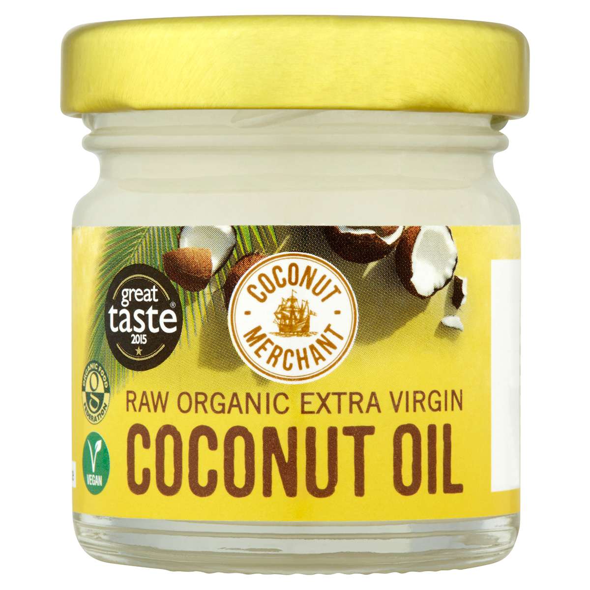 Coconut Merchant Org Raw Extra Virgin Coconut Oil - 35ml