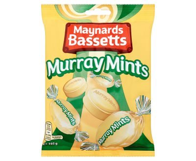 12 x Maynards Bassetts Murray Mints Bag - 193g