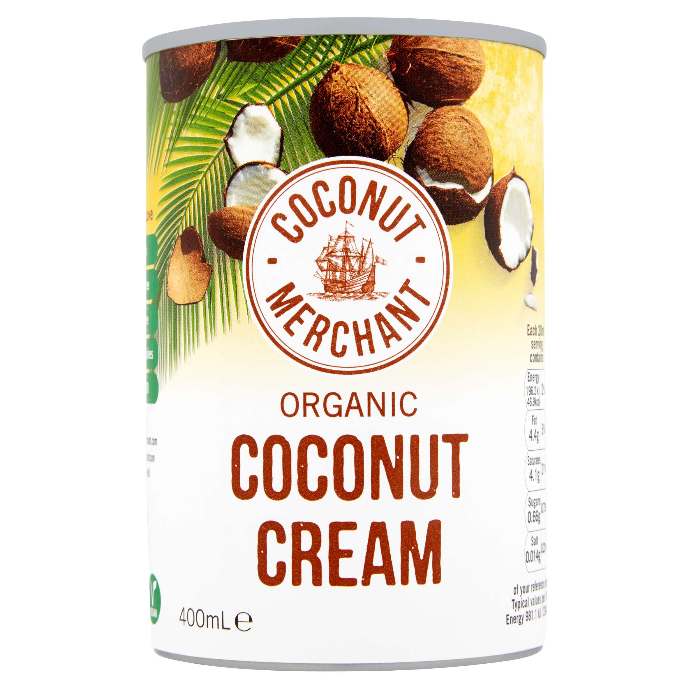 Coconut Merchant Organic Coconut Cream - 400ml