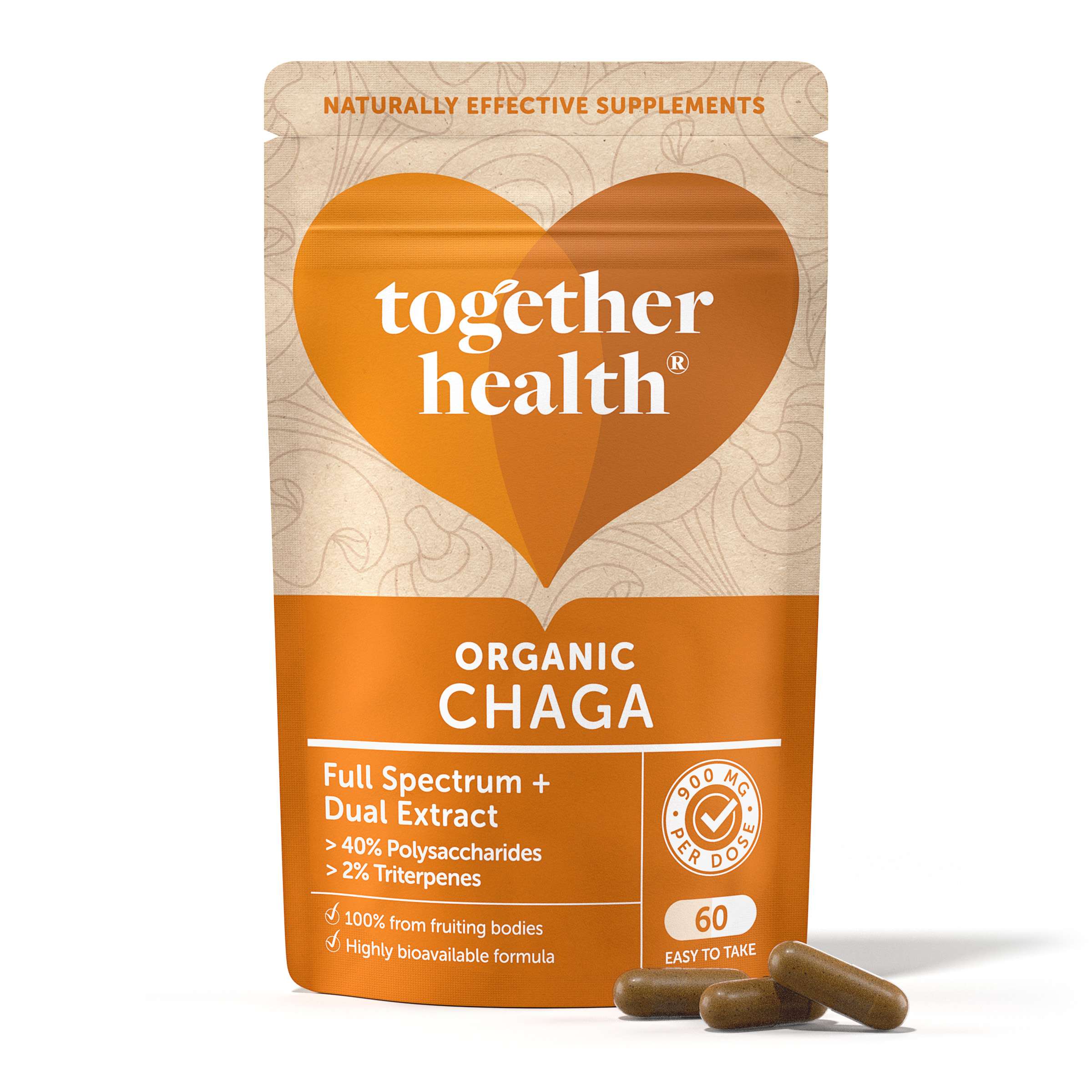 Together Health Organic Chaga - 60caps
