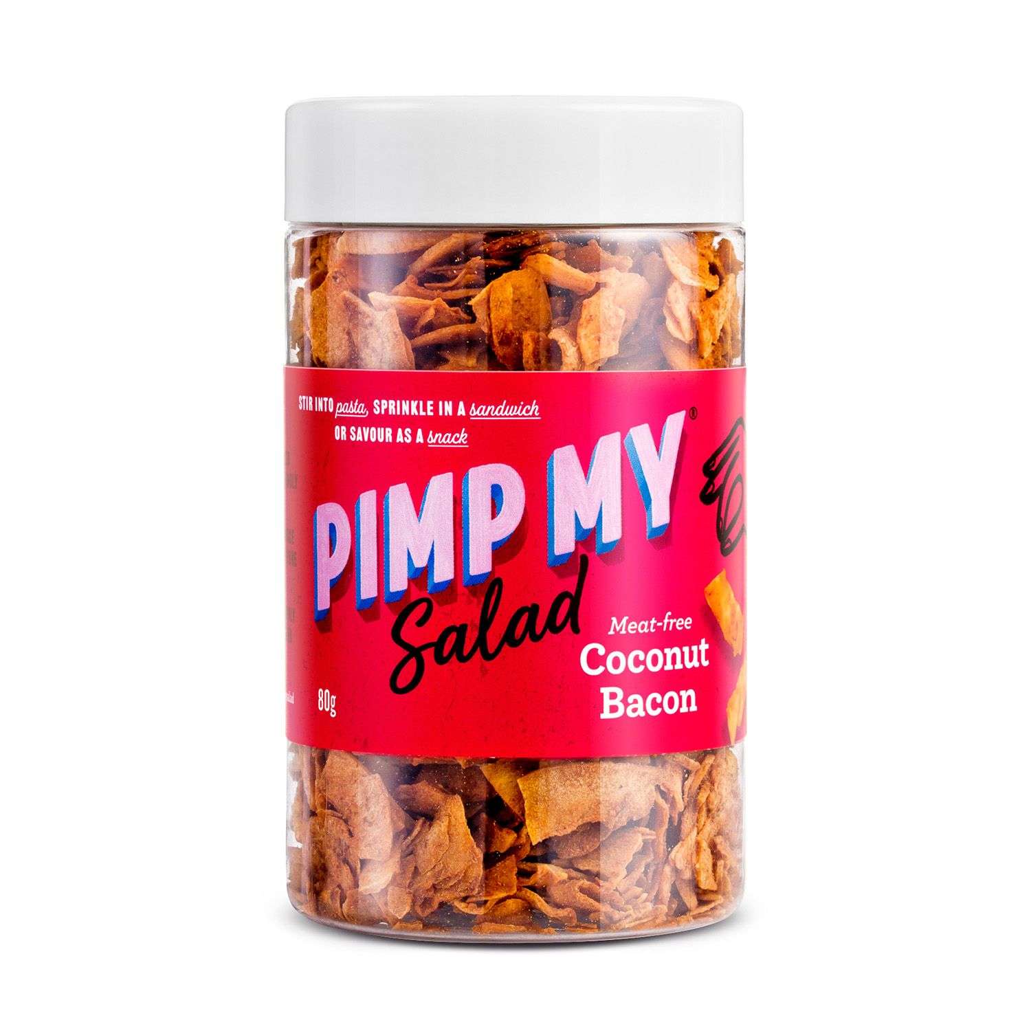 Pimp My Salad Coconut Bacon PET jars - 80g