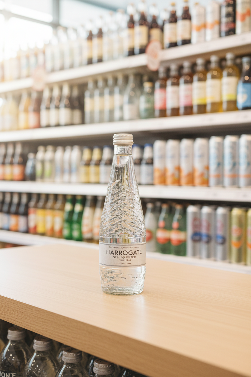 24 x Harrogate Water Glass sparkling water - 330ml