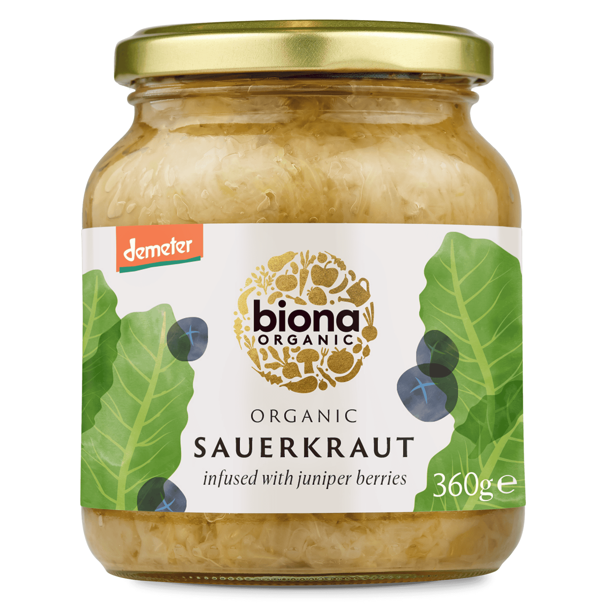 Biona Organic Demeter Sauerkraut - 360g