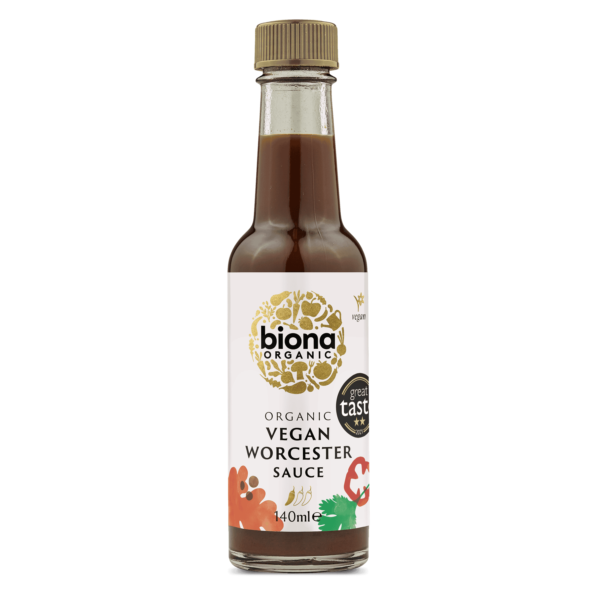 Biona Organic Worcester Sauce - GF - 140ml