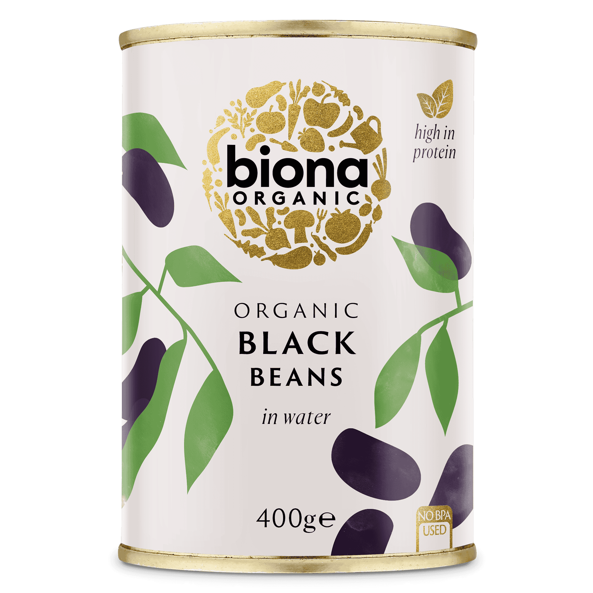 Biona Organic Black Beans - 400g