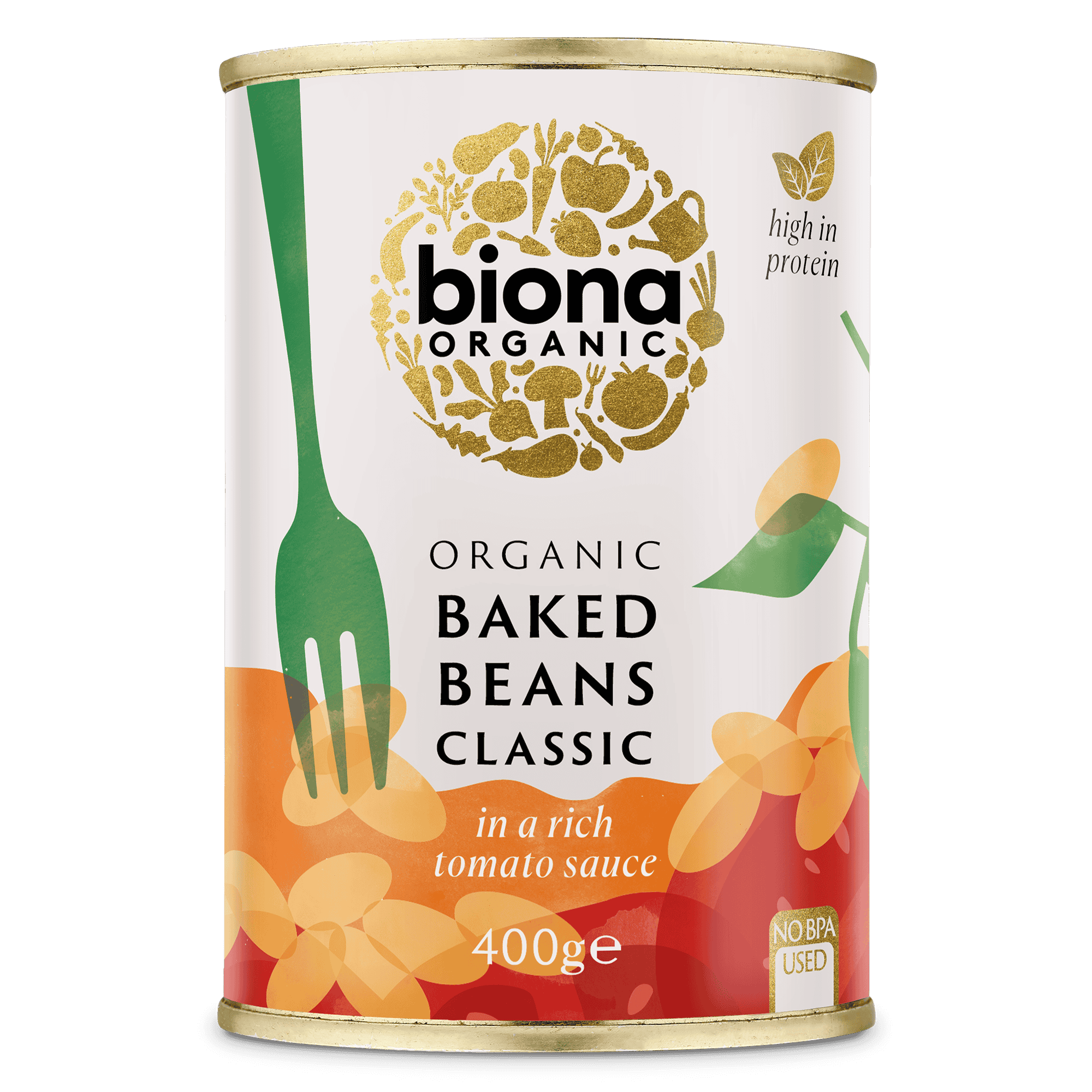 Biona Organic Baked Beans - Can - 400g
