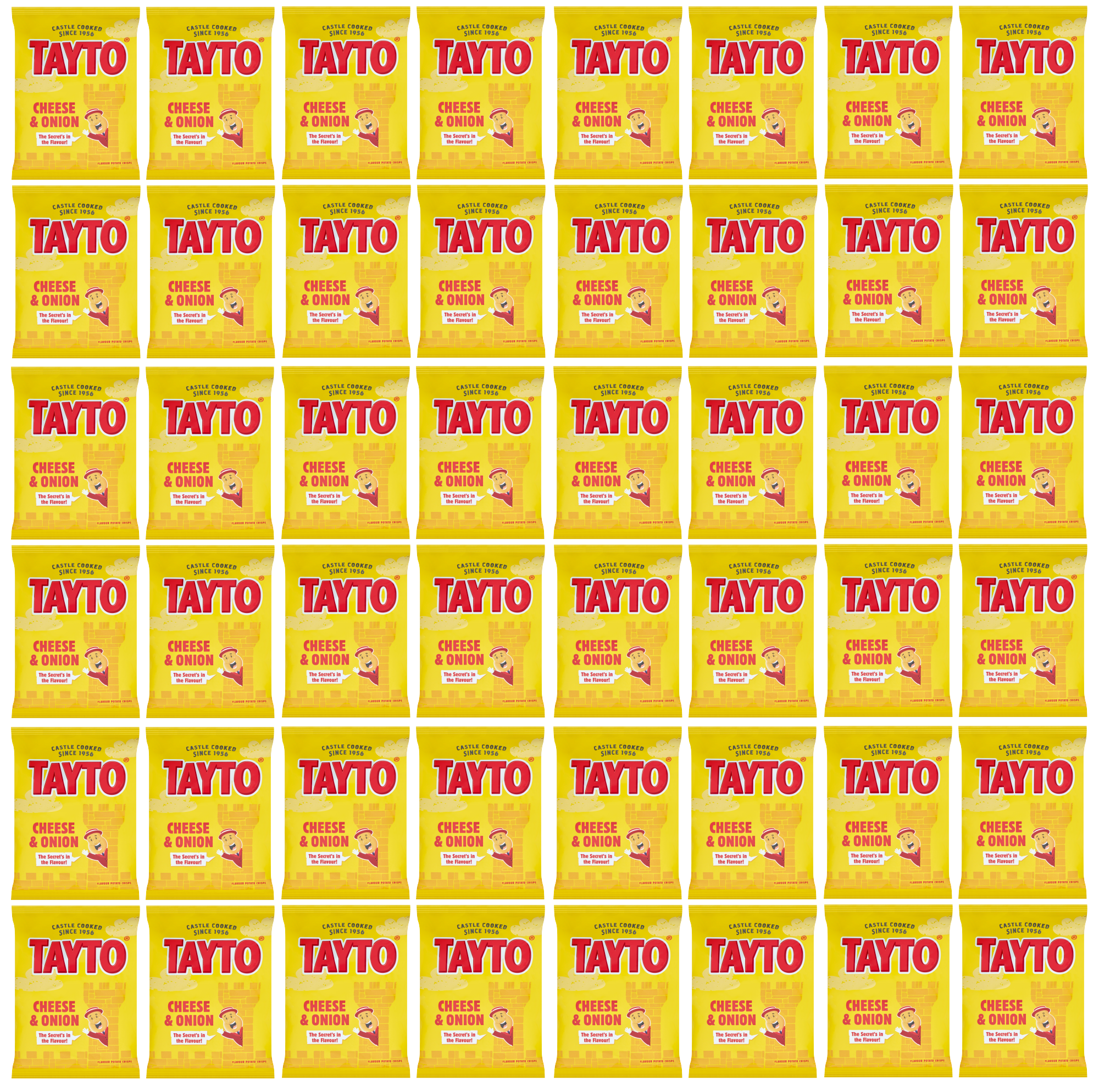 48 x Tayto Cheese & Onion 32.5g