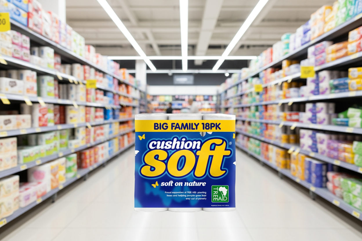 3 x Cushion Soft White 18 Roll