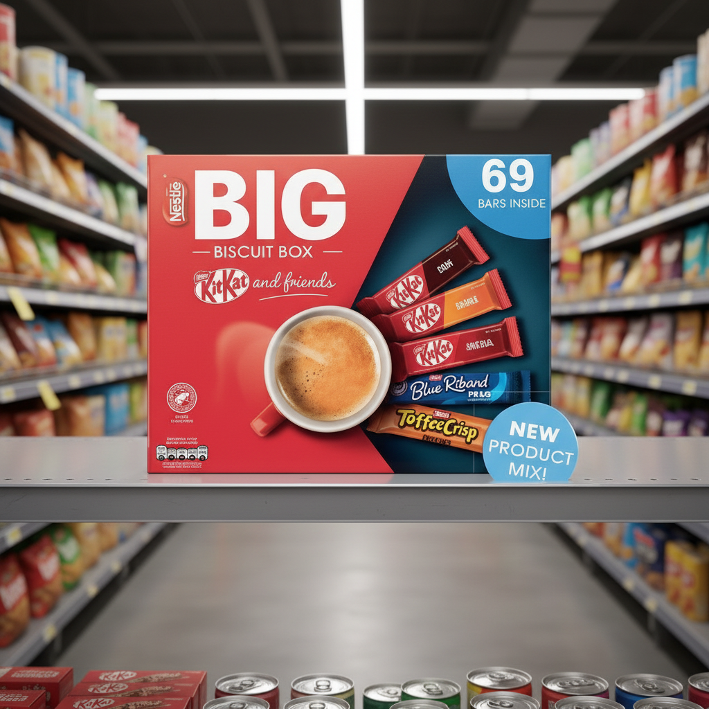 Nestle The Big Biscuit Box 69 Bars 1.357Kg