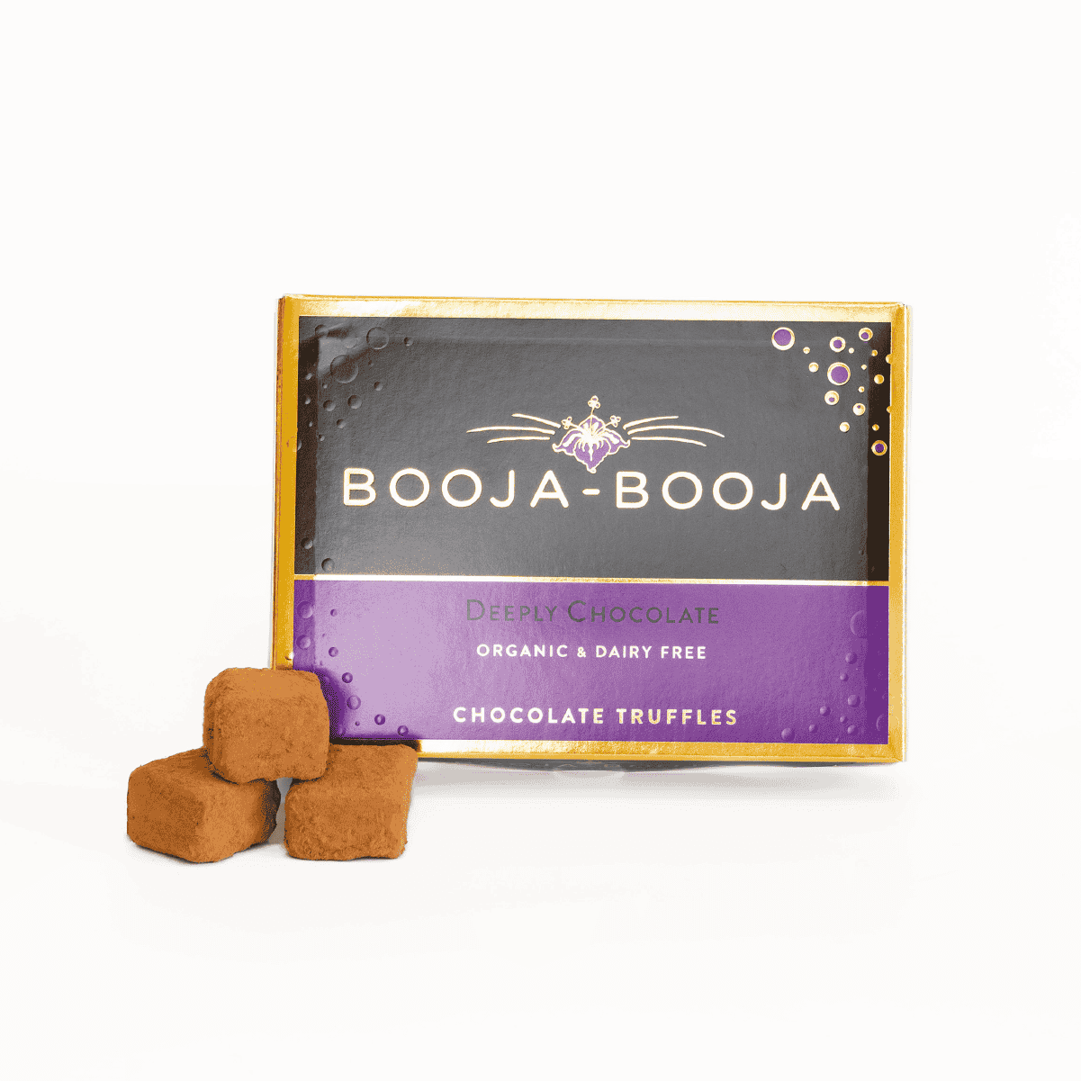 Booja-Booja Deeply Chocolate Eight Truffle Pack - 92g