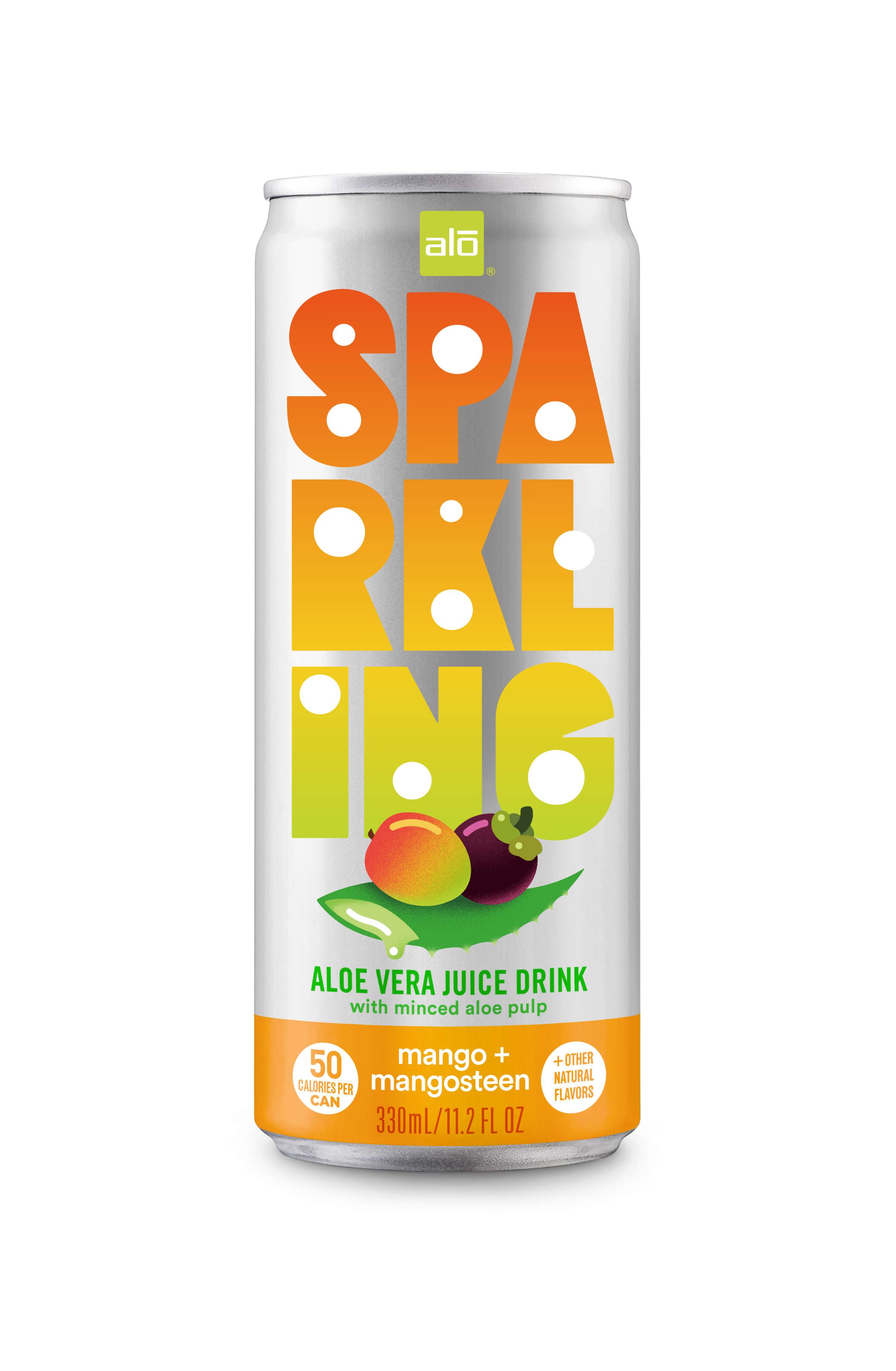 ALO Sparkling with Mango & Mangosteen juice - 330ml