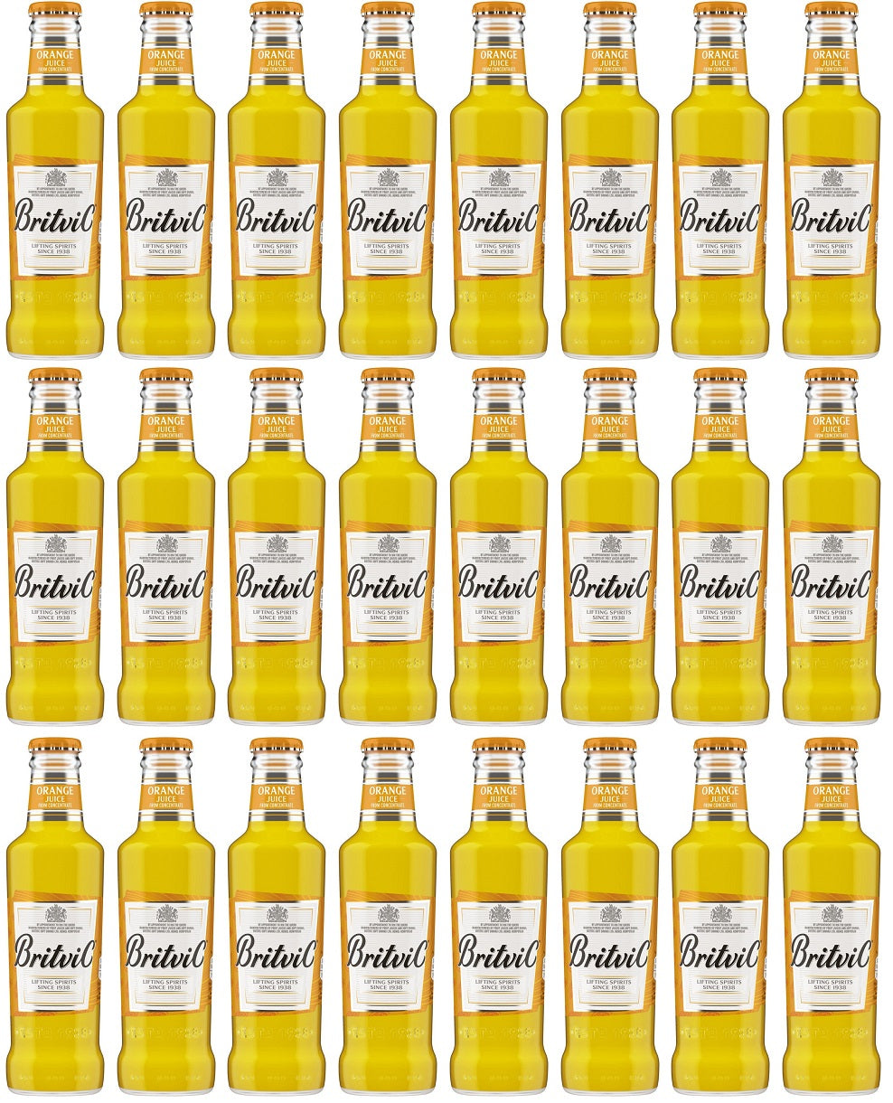 24 x Britvic Orange Juice From Concentrate 24 X 200Ml