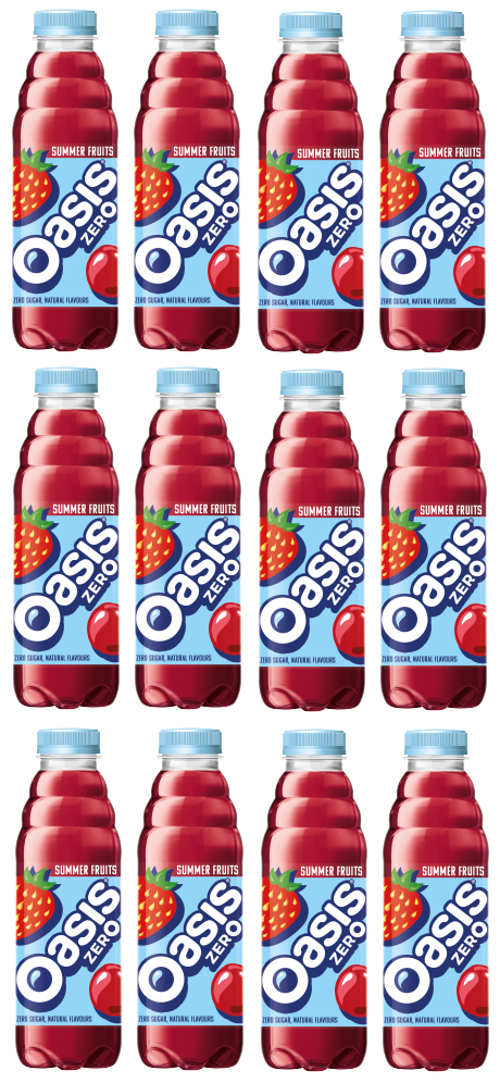 Oasis Summer Fruits 12 x 500ml Bottles