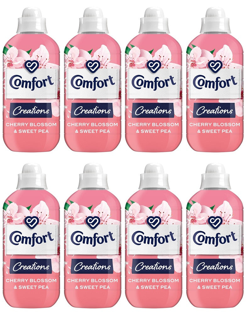 8 x Comfort 30W Silk Cherry Blossom & Sweet Pea